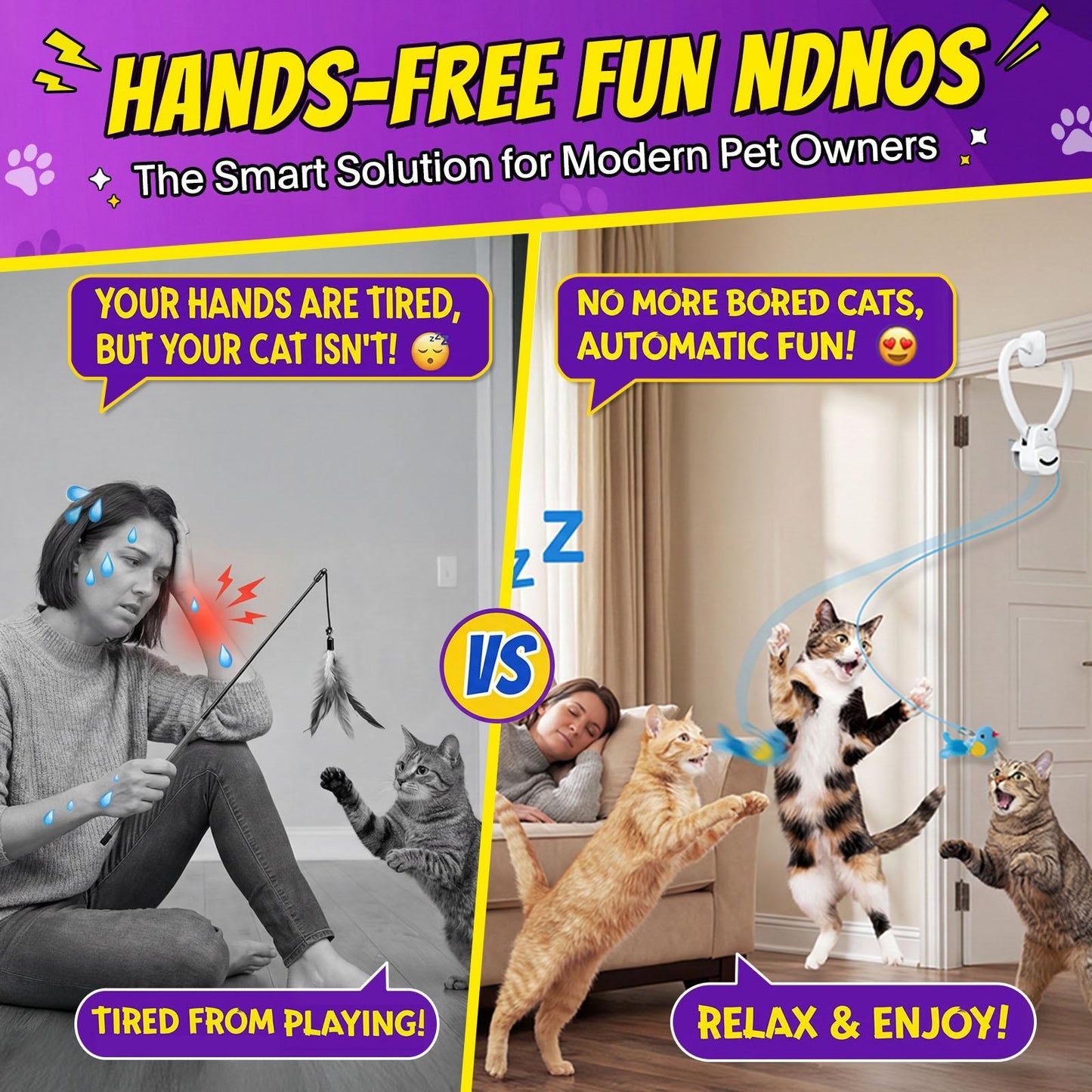 Interactive Cat Toys for Indoor Cats