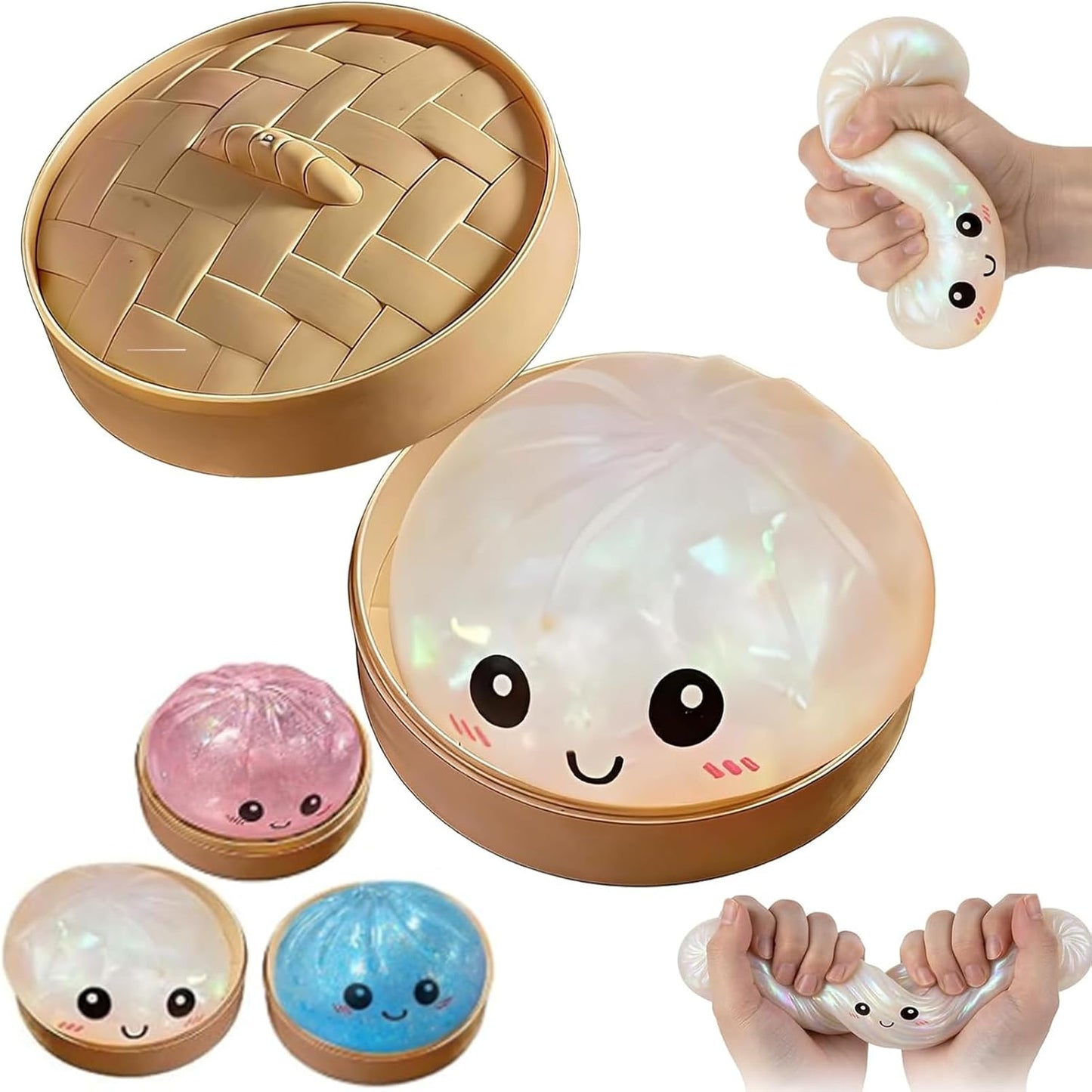Glitter Dumpling Squishy