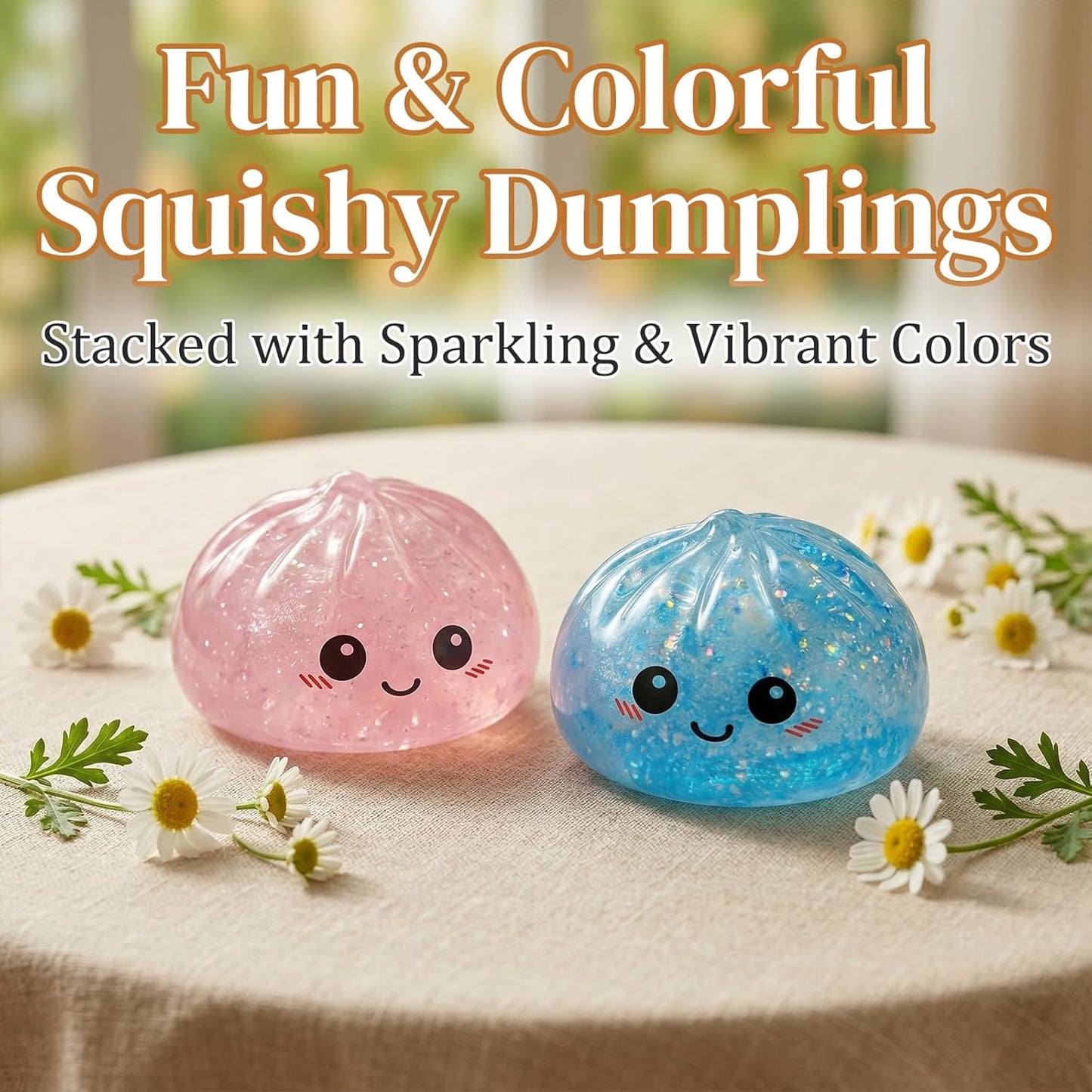 Glitter Dumpling Squishy